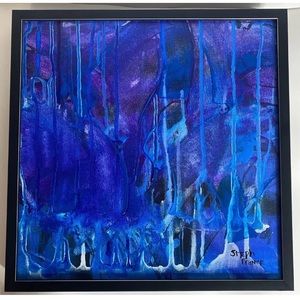 Original Abstract Acrylic Painting